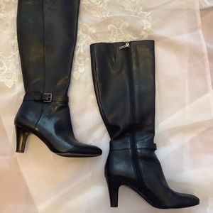 ❤BLACK NINE WEST BOOTS SIZE 7.5